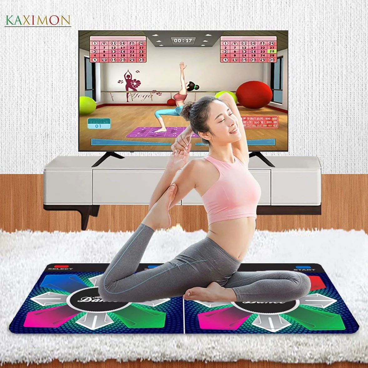Tappetino da Danza per Bambini, Regalo di Compleanno per Ragazzo e Ragazza, con Sistema operativo Inglese, Plug And Play, Tappetino da Danza con Ricevitore Wireless