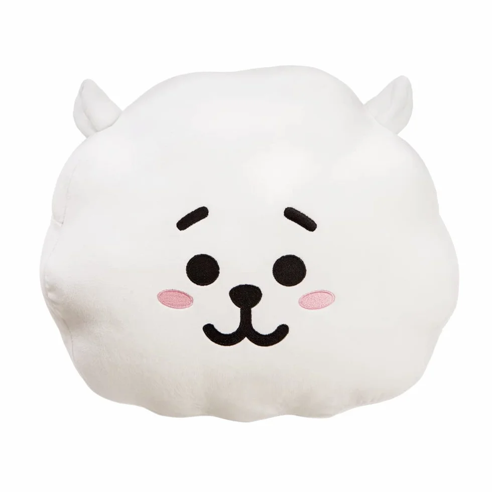 Aurora: peluche cuscino BT21 - RJ - 32 cm, peluche originale BTS, BT21 gadget