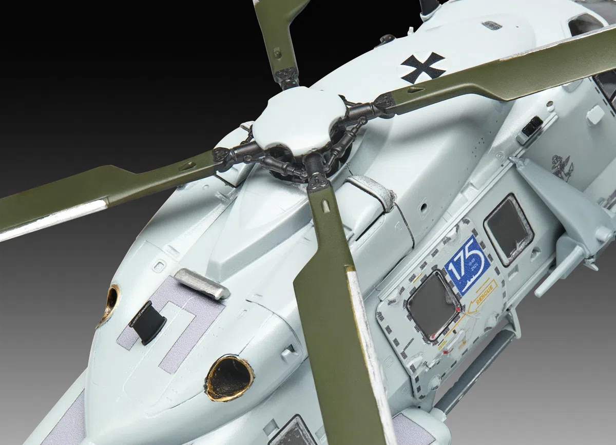 Revell 03784 NH90 NFH Navy 1:72 Scala - Kit di modellismo in plastica non assemblato/non dipinto