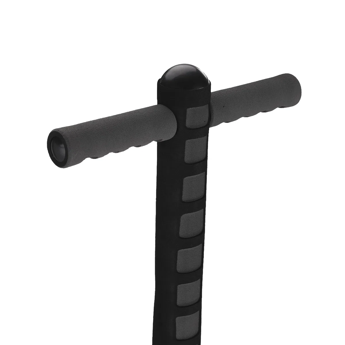 Pogo Stick Relaxdays per Bambini, springstock Fino a 35 kg, Imbottito, da Esterno, Antiscivolo, Acciaio Inox, Nero