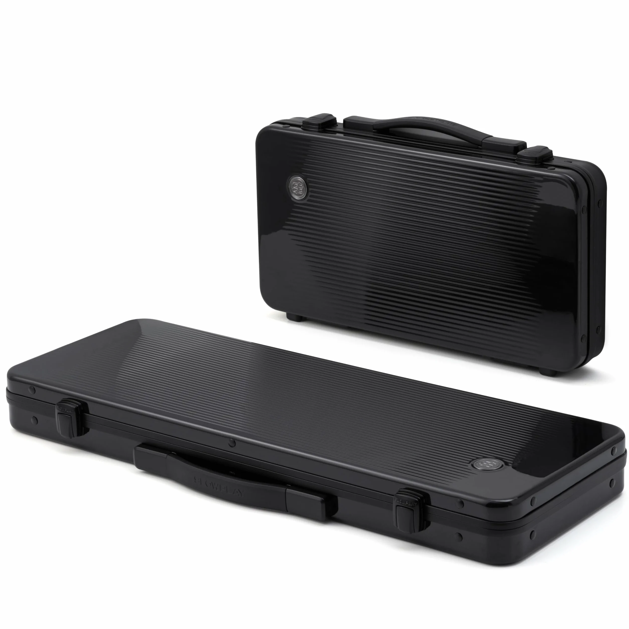 SLOWPLAY Godel Poker Chip Case | Custodia di alta qualità, guscio in policarbonato tedesco, super portatile e robusta (capacità di 300 fiches, per fiches da 39/40 mm)