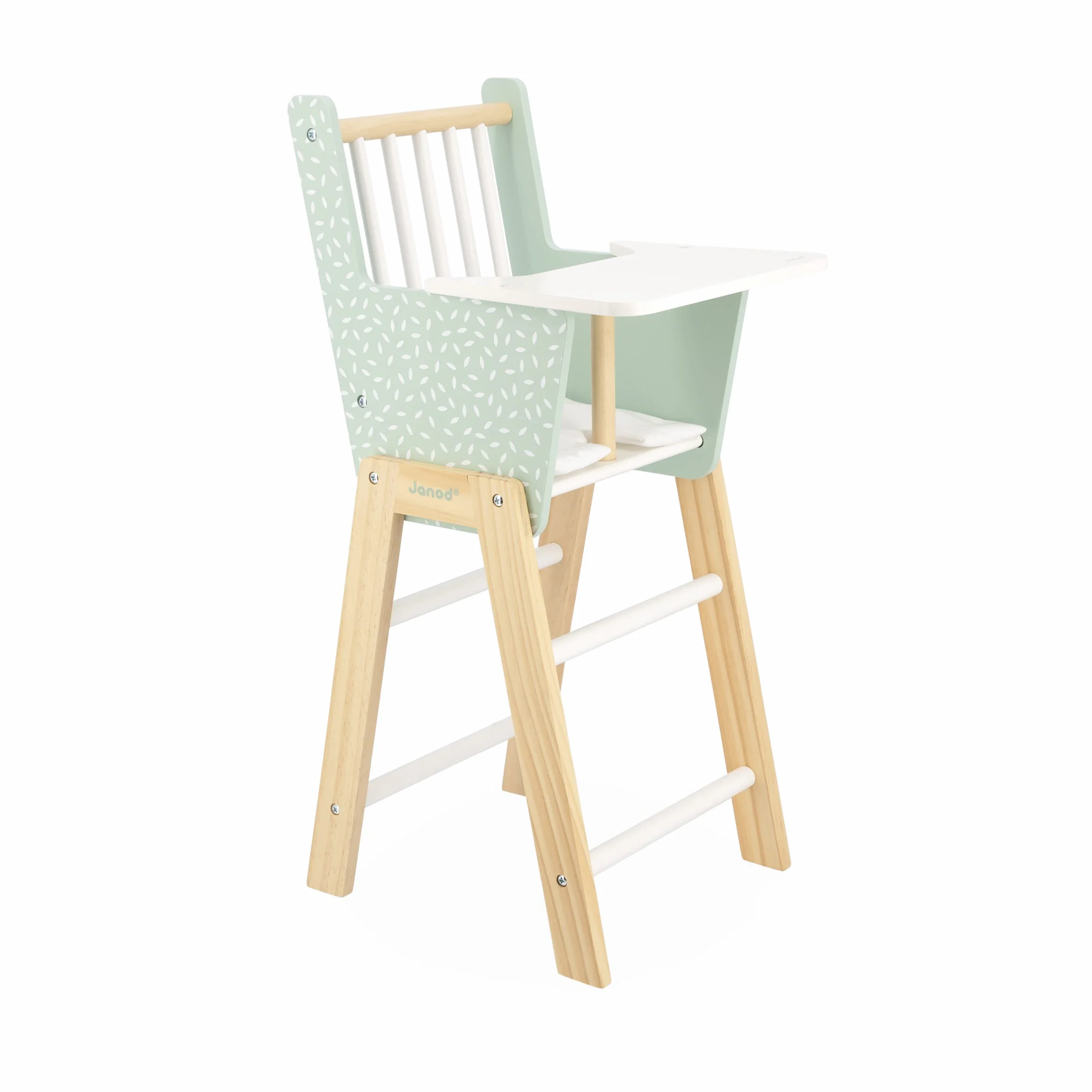 Janod Seggiolone Zen in Legno FSC Giocattolo di Imitazione Accessorio per Bambole 42 cm 3 Anni