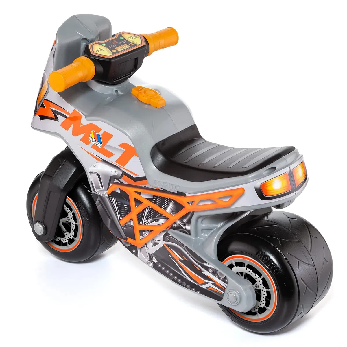 Molto | Moto Corridoio Molto Cross Race Plata | per tutti i tipi di terreno | Giocattoli per bambini sicuri e resistenti | Incoraggia lo sviluppo sano di bambini e ragazze | +18