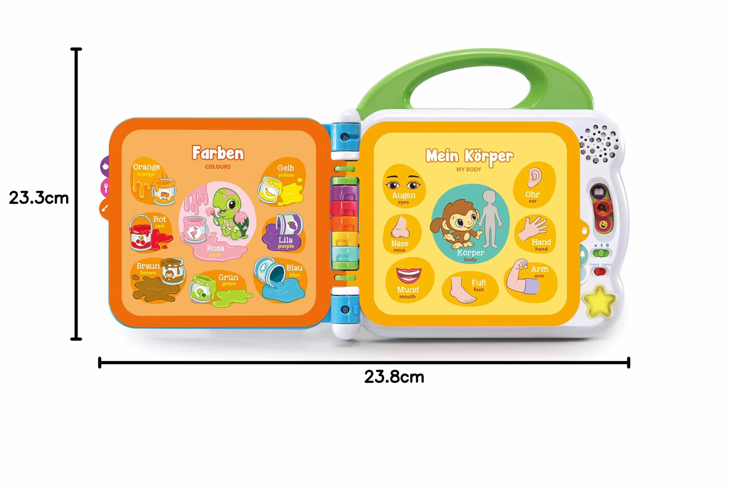 VTech 80-601504 - Libro per bambini con 100 parole, colore: Nero