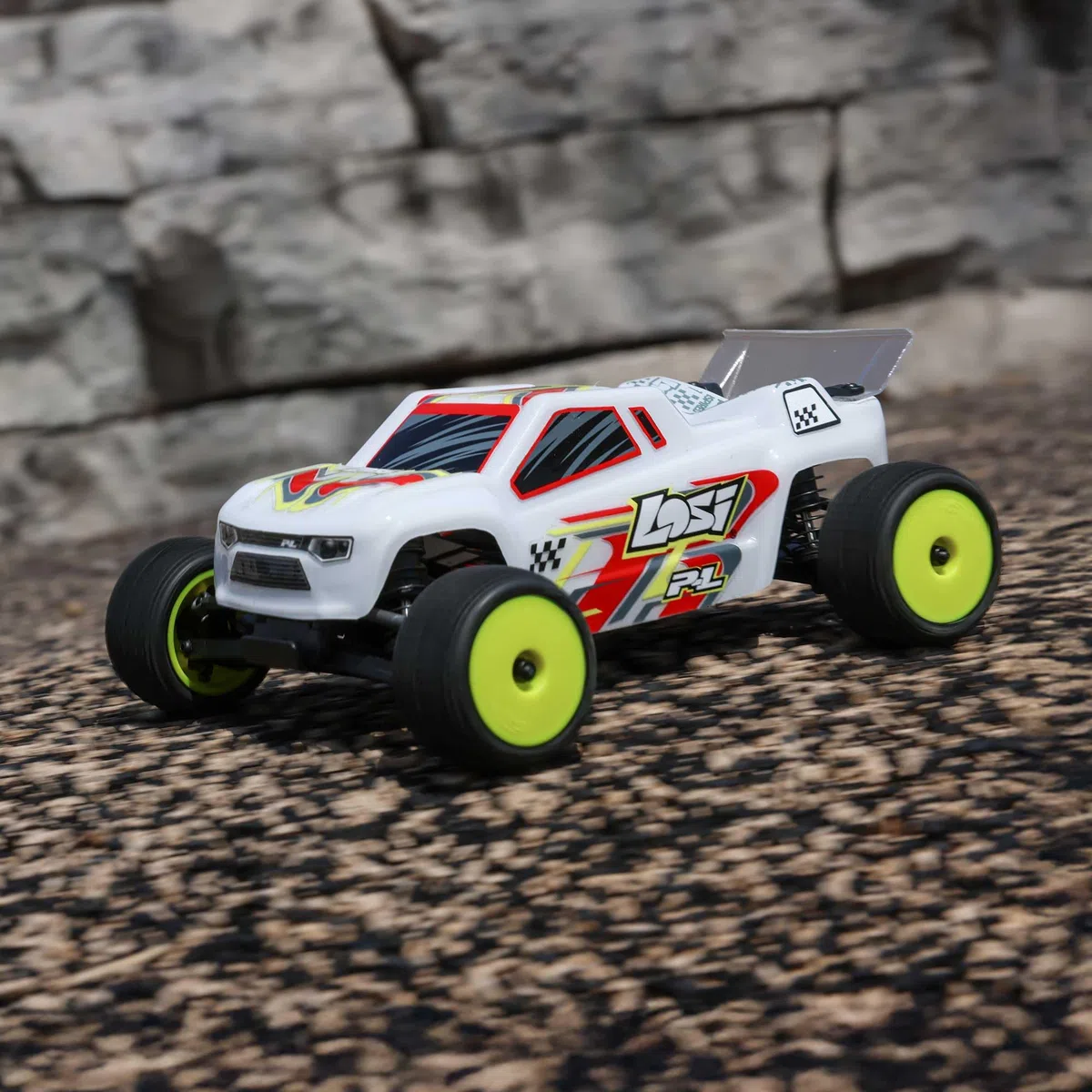 Losi Micro-T 1/28 2 ruote motrici Bianco RTR LOS-1392T1