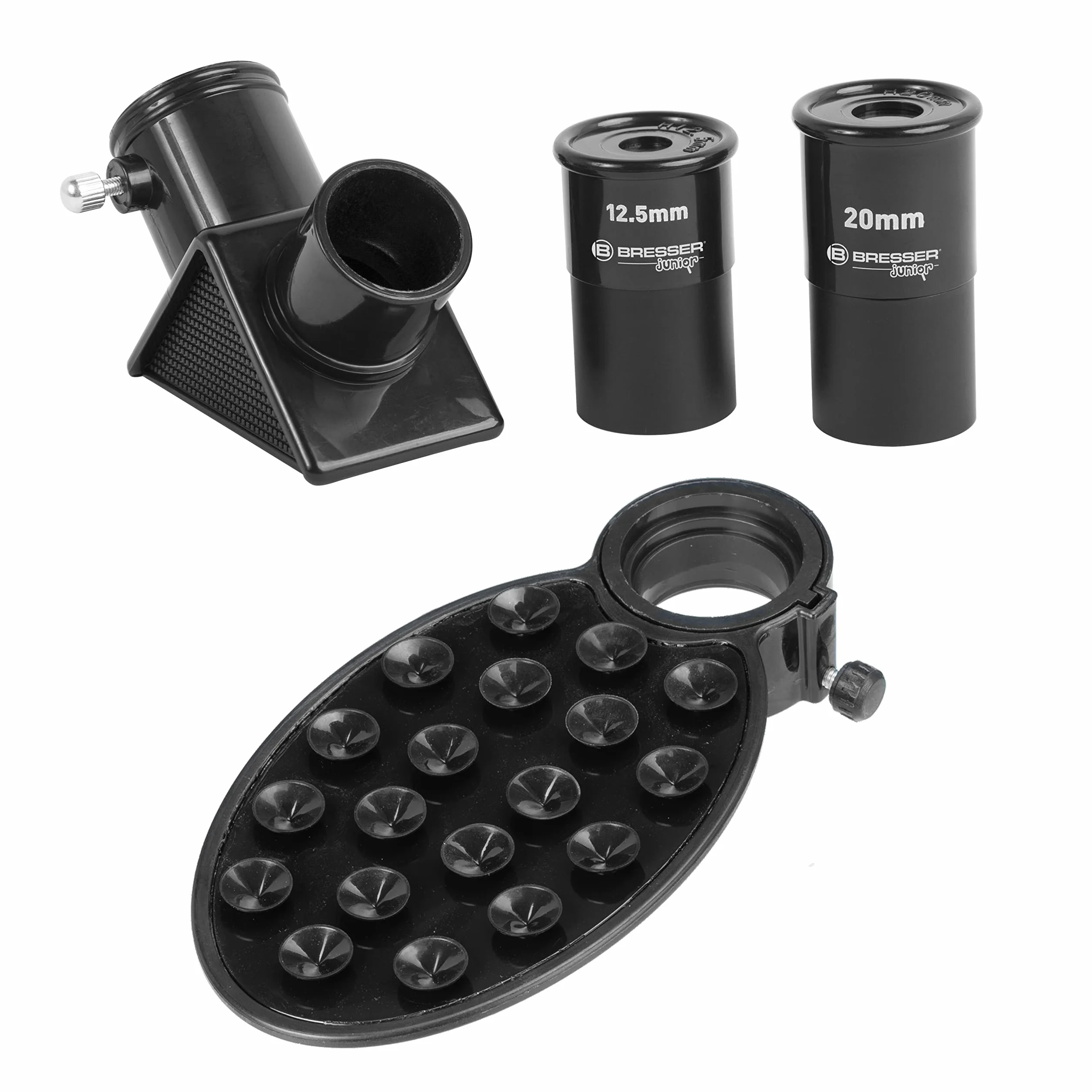 Bresser Junior - Set microscopio e telescopio con microscopio 40x 640x e telescopio 40/400 mm, per bambini a partire da 8 anni