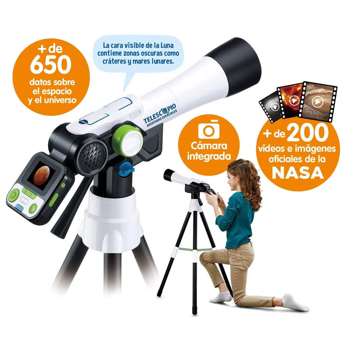Telescopio multimediale Avventure spaziali
