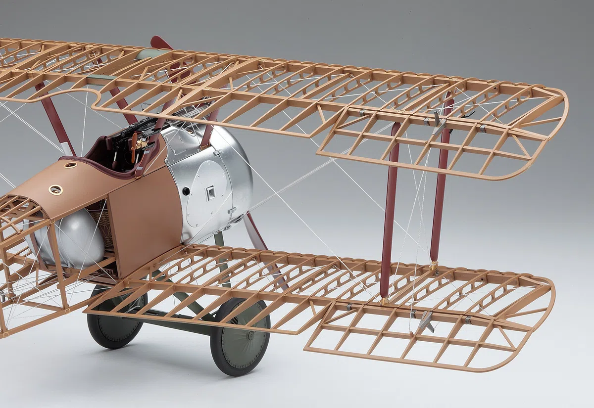 Hasegawa ハセガワ MU01-1/16 Sopwith Camel F.1, Colore: Argento
