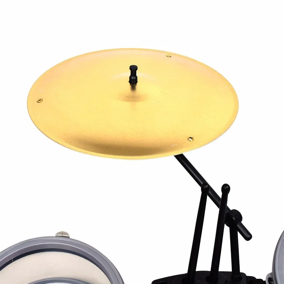 Bontempi | BeatMaster: Batteria per Piccoli con Suoni Realistici e Tanto Divertimento, Rosso e Trasparente, 500x500x680 mm