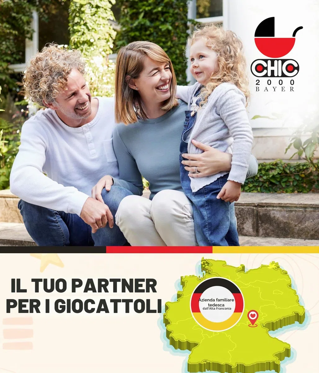 Bayer Chic 2000 - Passeggino per bambole Mika, passeggino combinato 2 in 1 per bambini dai 4 agli 8 anni, passeggino per bambole fino a 52 cm, fiori, rosa