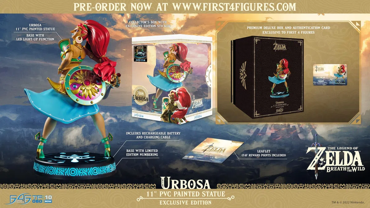 First4Figures - The Legend Of Zelda: Breath Of The Wild (Urbosa)(Collectors) PVC Figurine