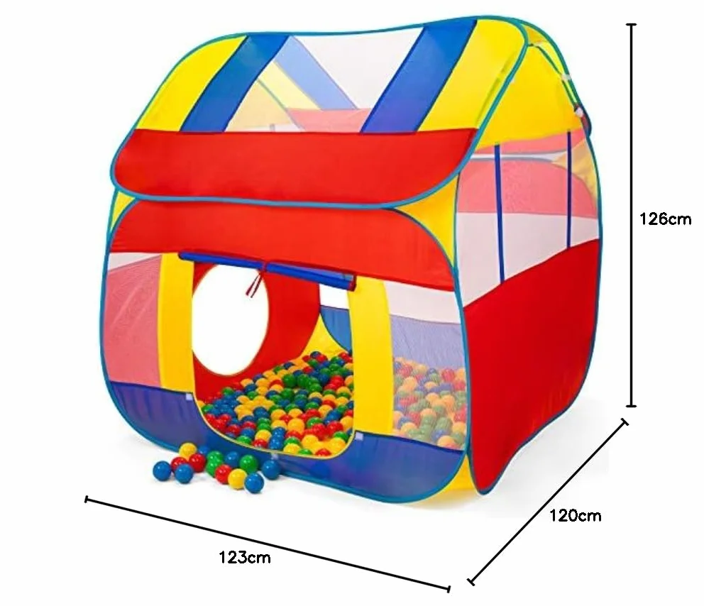 KIDUKU® Tenda Pop Up per bambini con piscina palline 300 palline borsa trasporto