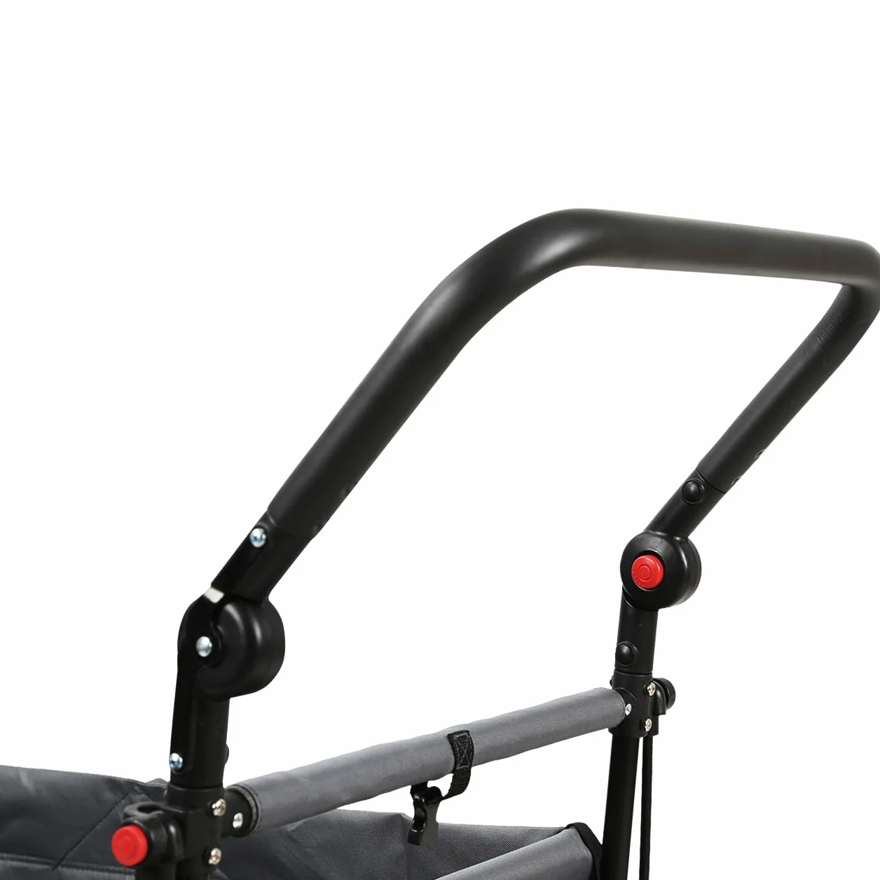 FUXLIFE Carrello Pieghevole - Compact - FX-CT700 Grigio • Bollerwagen richiudibile per città e viaggi • Salvaspazio con tettuccio parasole • Portata 75 kg