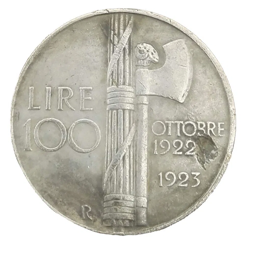Moneta da Collezione Argento Dollaro Argento Mussolini 38mm