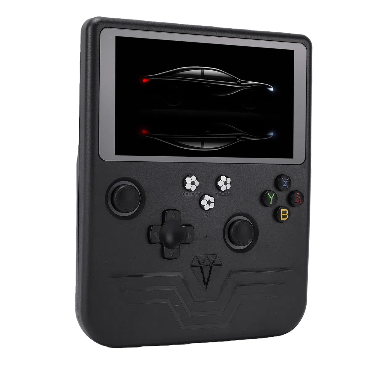VBESTLIFE Console di Gioco Portatile retrò, Schermo da 6 Pollici con Batteria da 6000 MAh e Scheda di Memoria da 128 GB, per Giochi Classici e Giochi Portatili (BLACK)