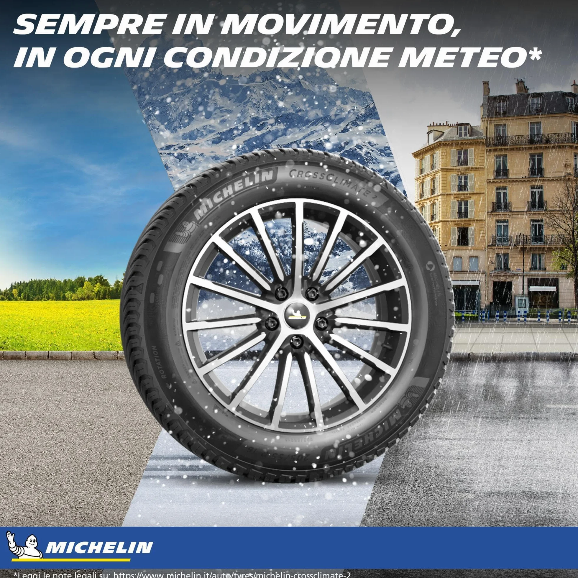 Pneumatico Tutte le stagioni Michelin CROSSCLIMATE 2 205/55R19 97V XL