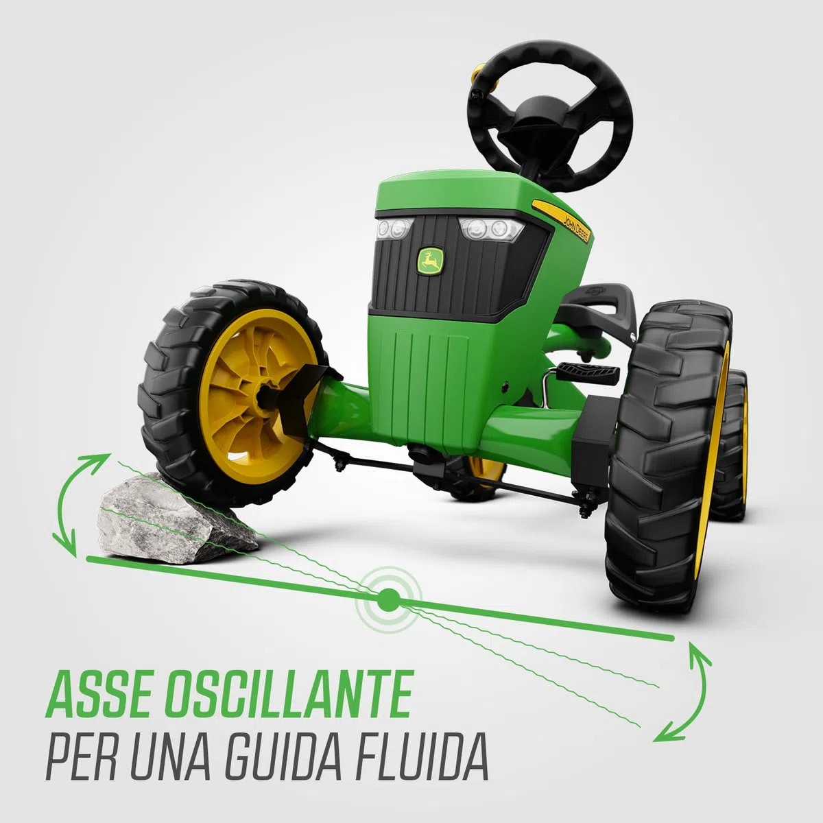 Berg Quad per Bambini Buzzy John Deere 24.30.11.00