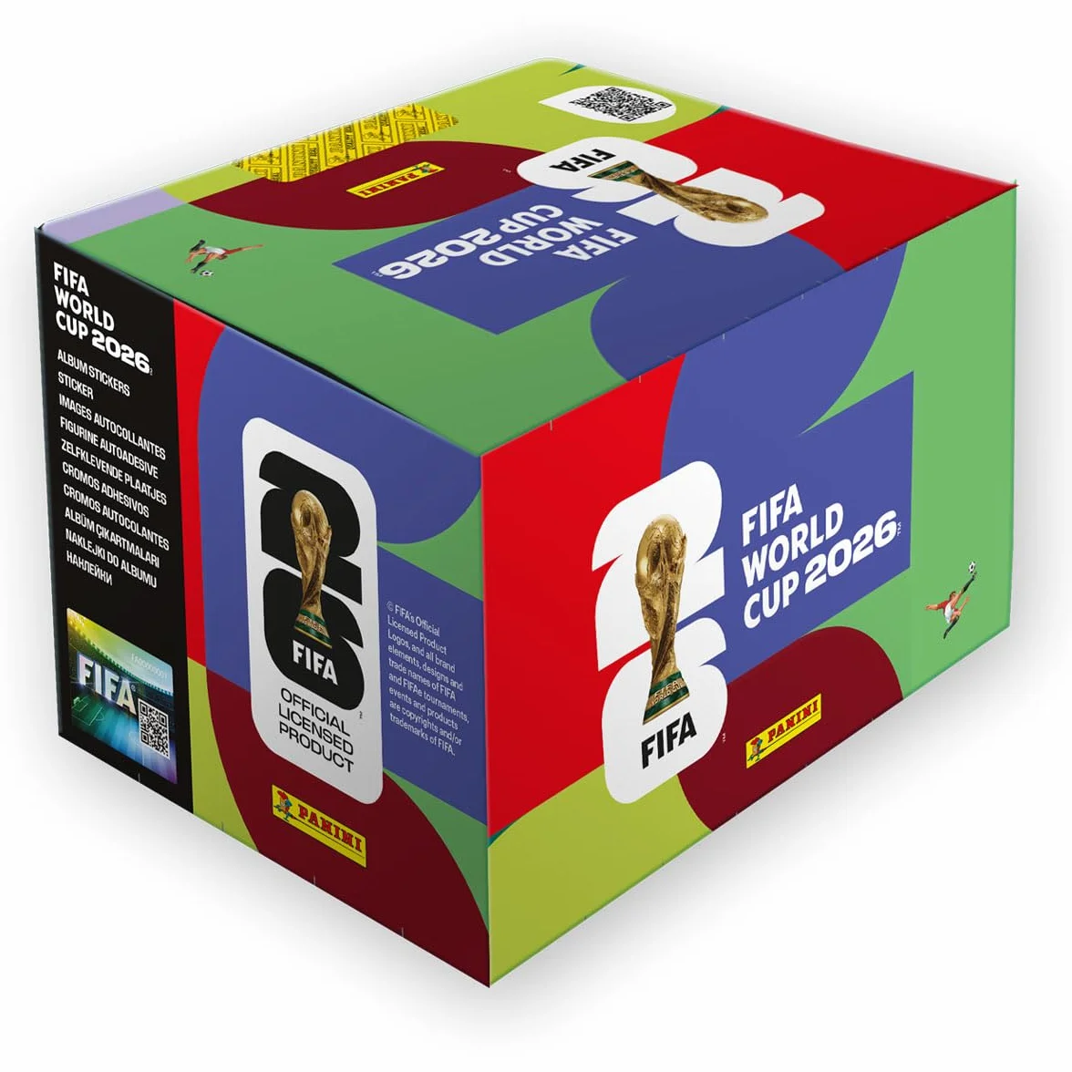 Panini Collezione ufficiale di adesivi FIFA World Cup 2026™ (scatola da 100 sacchetti)