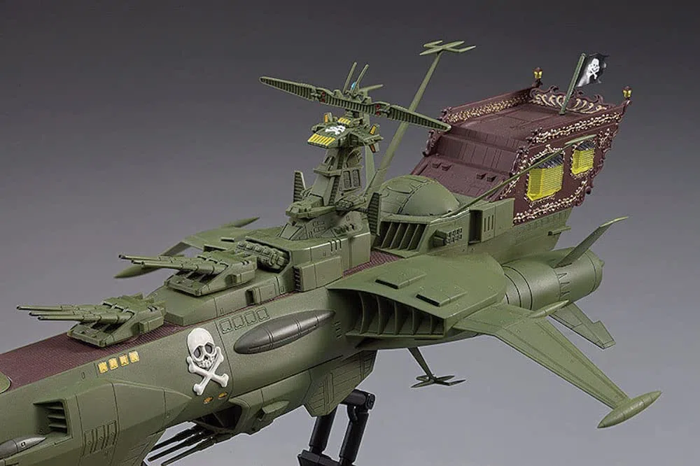 Third Party - Maquette Albator (Captain Harlock) - Arcadia Space Pirate Battleship First Ship 1/1500 - 4967834647244