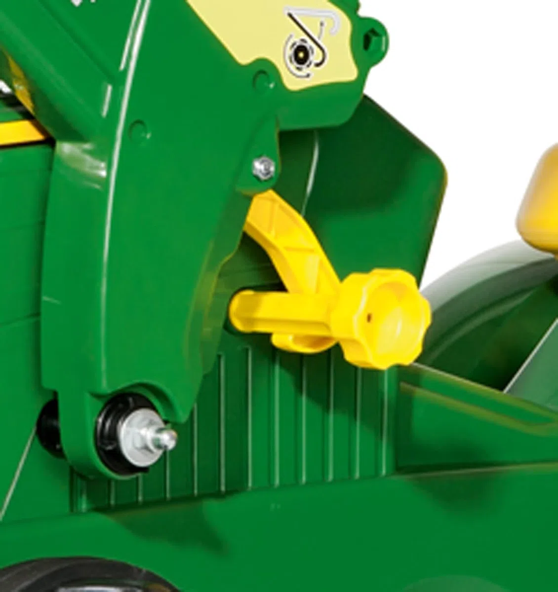 Rolly Toys 611096 Trattore a Pedali Farmtrac John Deere 6210R con Ruspa