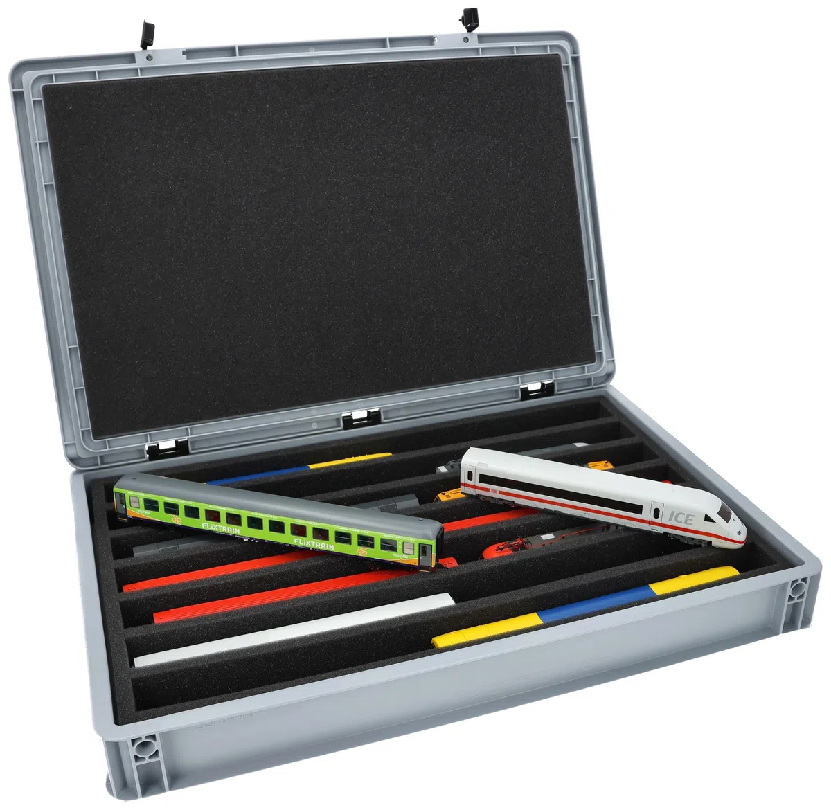 Feldherr Eurobox 60 x 40 cm Set per modellismo Ferroviario Scala H0-7 con Inserti in Schiuma