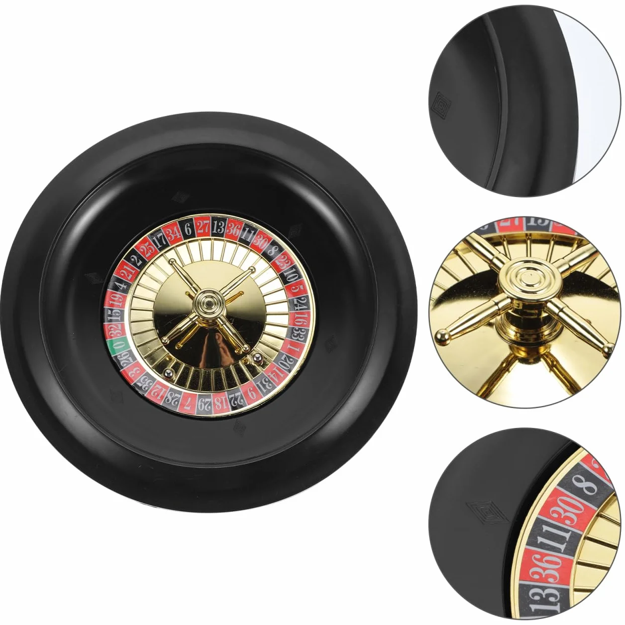 HANABASS Roulette Russa Ruota Da Poker per Feste Accessorio per Bar Ruota Da Poker Tavolo Kit Roulette