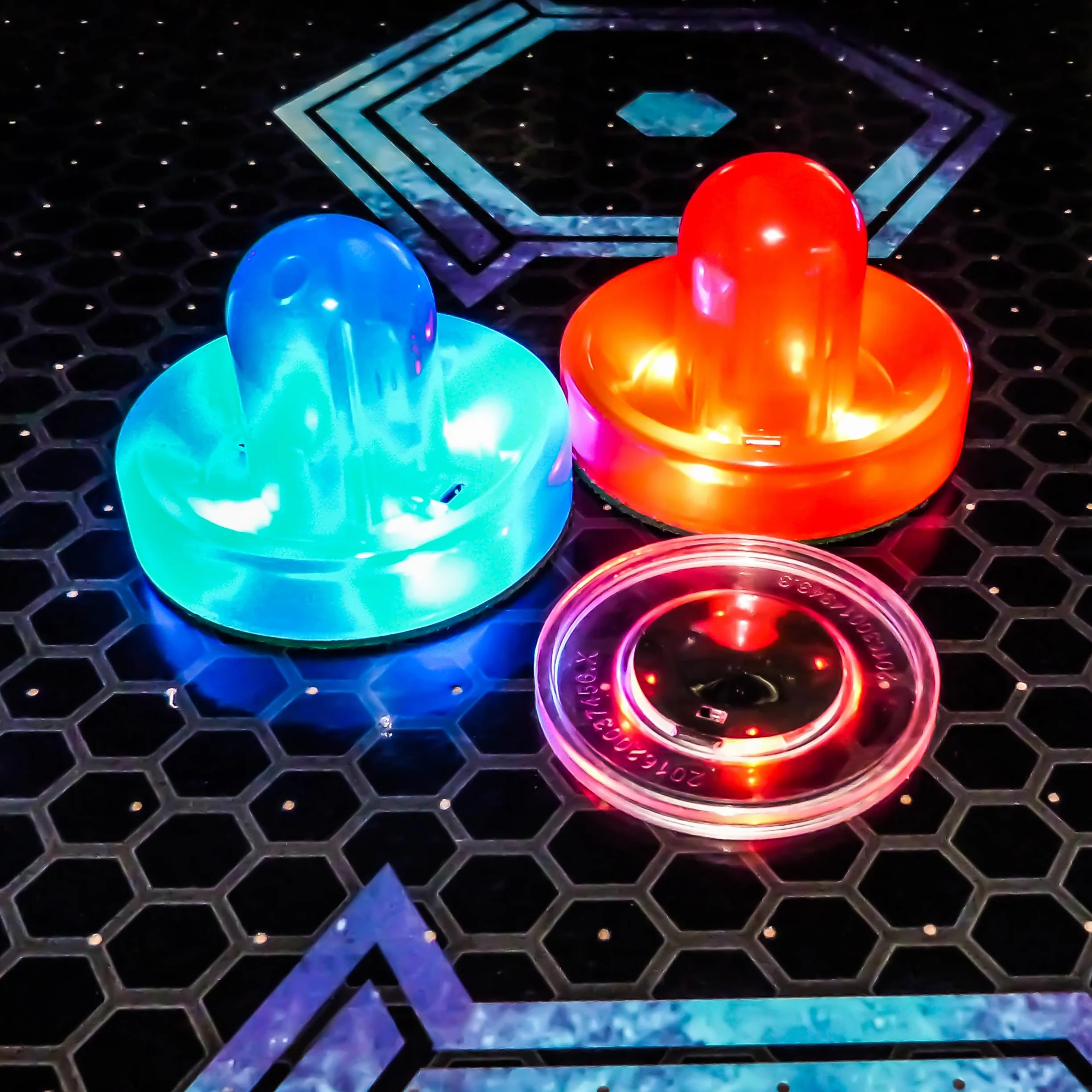 Carromco Airhockey Fire Vs Ice Air Hockey Nero Taglia Unica