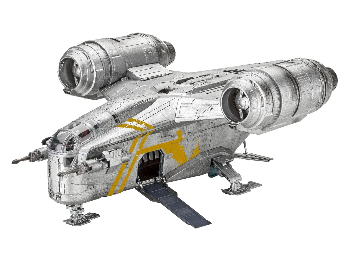 Revell Platinum Edition 06788 Star Wars: The Mandalorian Razor Crest (Din Djarin), scala 1:72, non costruito/non verniciato, edizione limitata, kit modellino in plastica con fotoincisioni e parti in