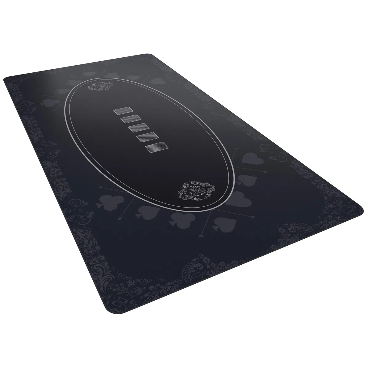 Tappeto da poker XXL Deluxe 200x100 cm nero