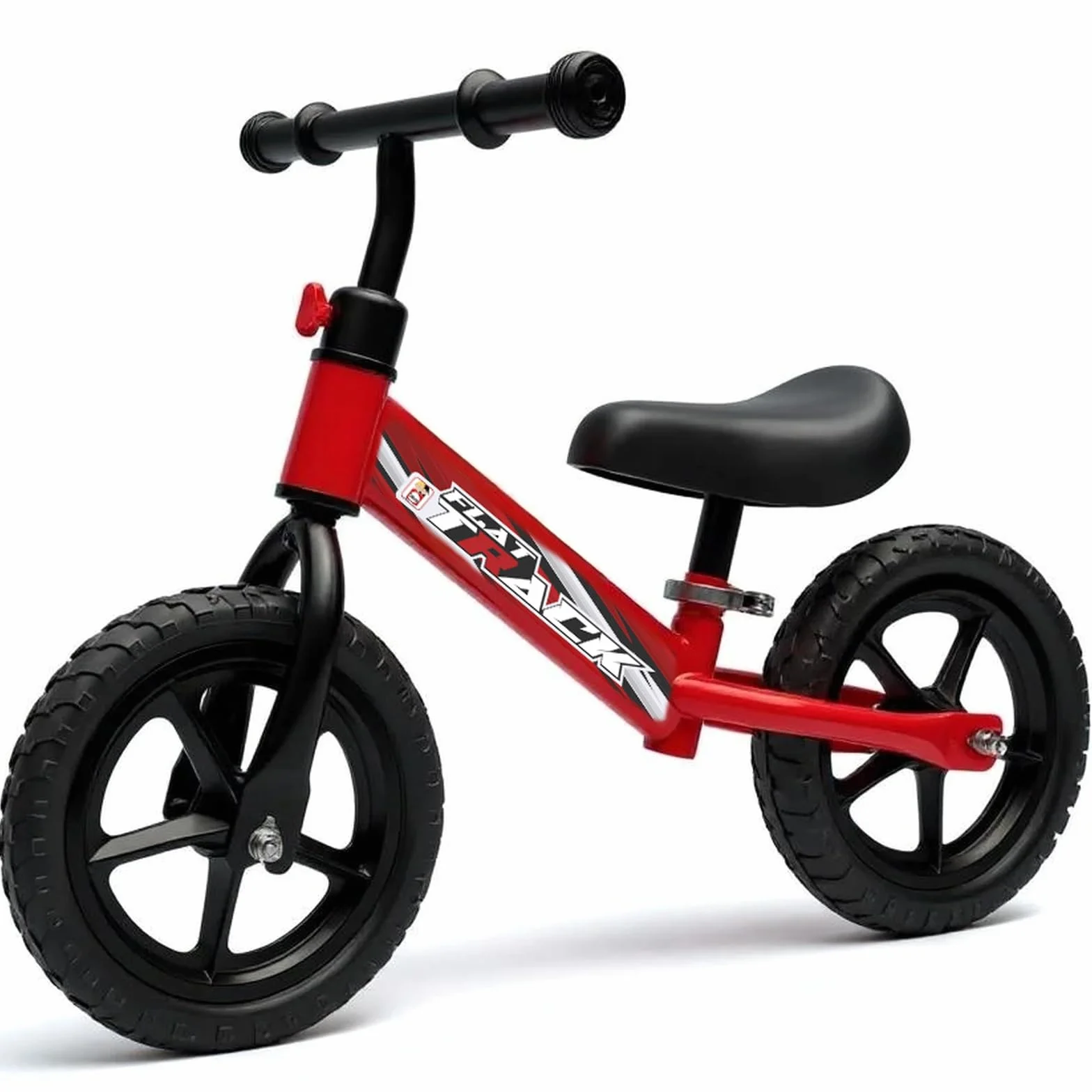 Chicos - Balance Bike Flat Track - Bicicletta Senza Pedali Ultraleggera con Ruote Anti-Foratura, Regolabile per Bambini 1-4 Anni (37004)