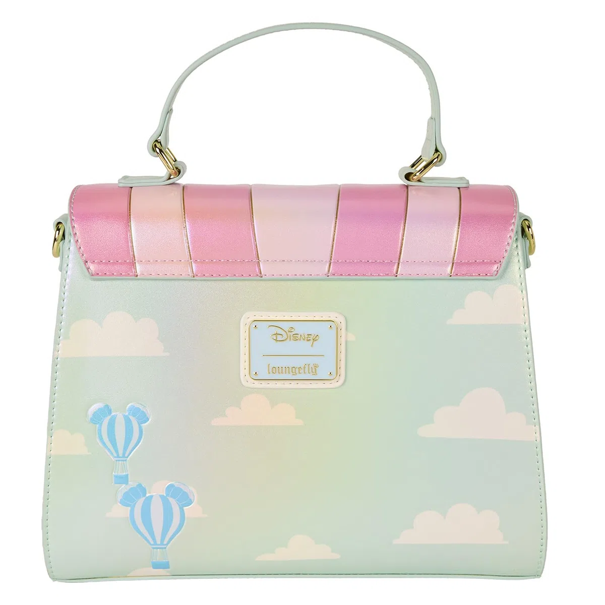 Loungefly Disney Mickey & Friends Borsa a tracolla con mongolfiera