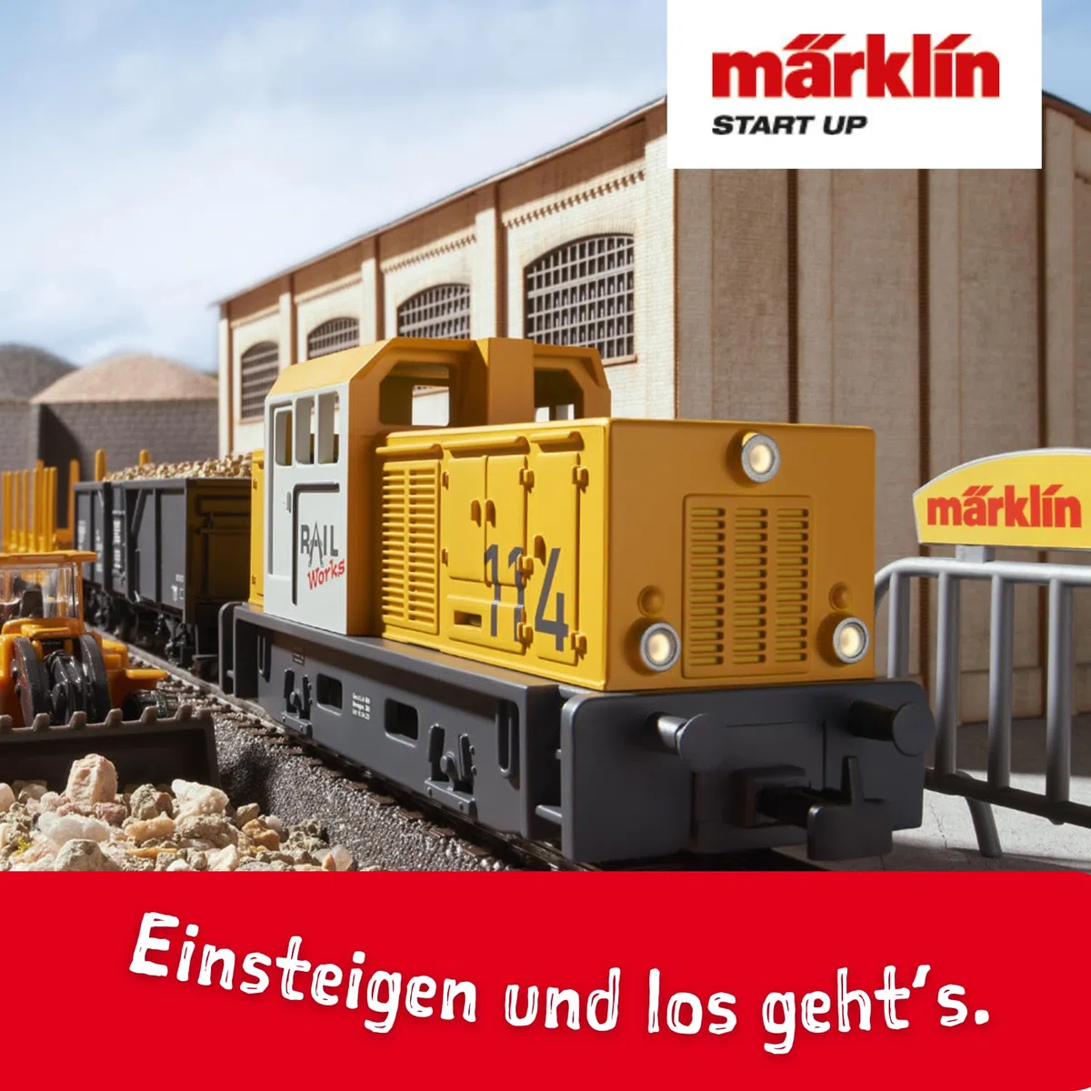 Märklin Start up - Kit iniziale cantiere