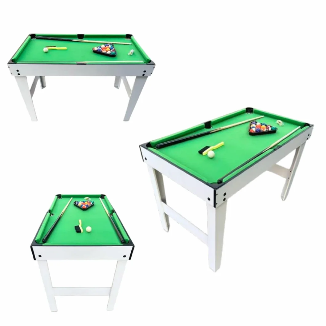 Tavolo da Gioco 4 in 1 - Biliardino, Air Hockey, Biliardo, Ping Pong - Calcio Balilla Multigioco per Bambini - Tavolo Multifunzione in MDF