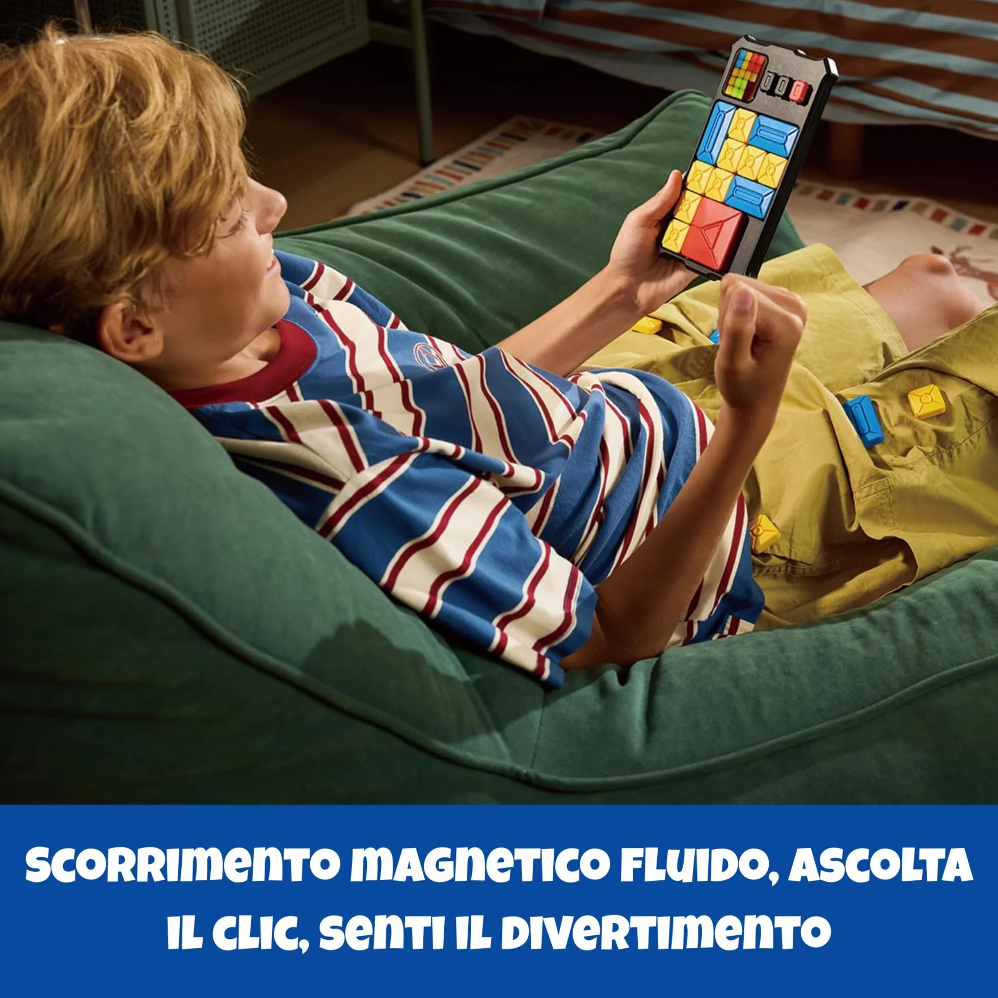 GiiKER Super Slide Puzzle rompicapo a scorrimento, Puzzle Rompicapo con Oltre 500 Sfide Originali, Giocattoli per Bambini Adolescenti, Giochi di Viaggio, Regali di Compleanno