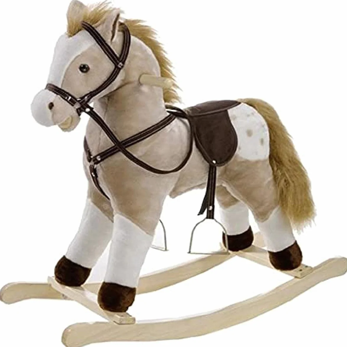 Heunec 725072 - Cavallino a Dondolo Classico con Effetti sonori