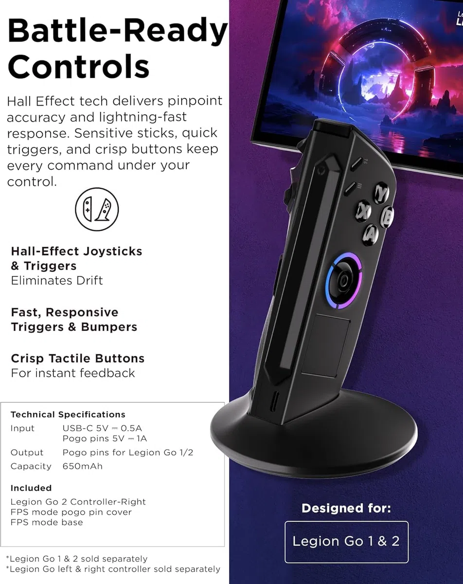 Lenovo Legion Go 2 Controller Right (GXH1T52710)