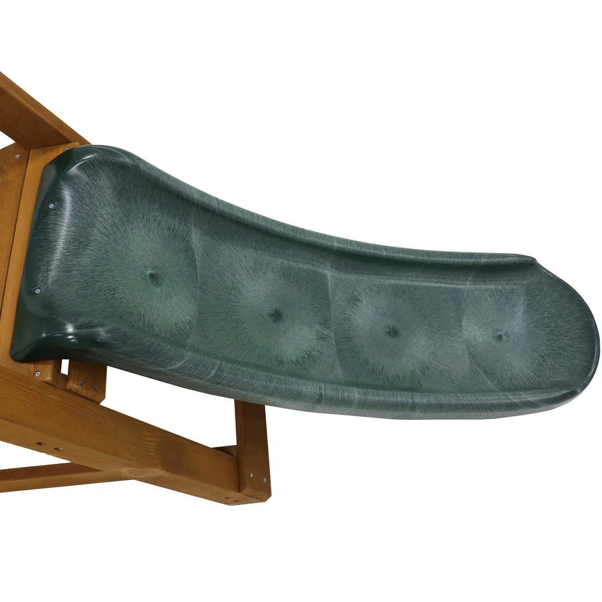 Altalena Doppia per Bambini con Scivolo e Scaletta, Struttura in Legno Massello per altalena da Esterno, Altalena per Due Persone 238,5 x 240 x 168,9 cm