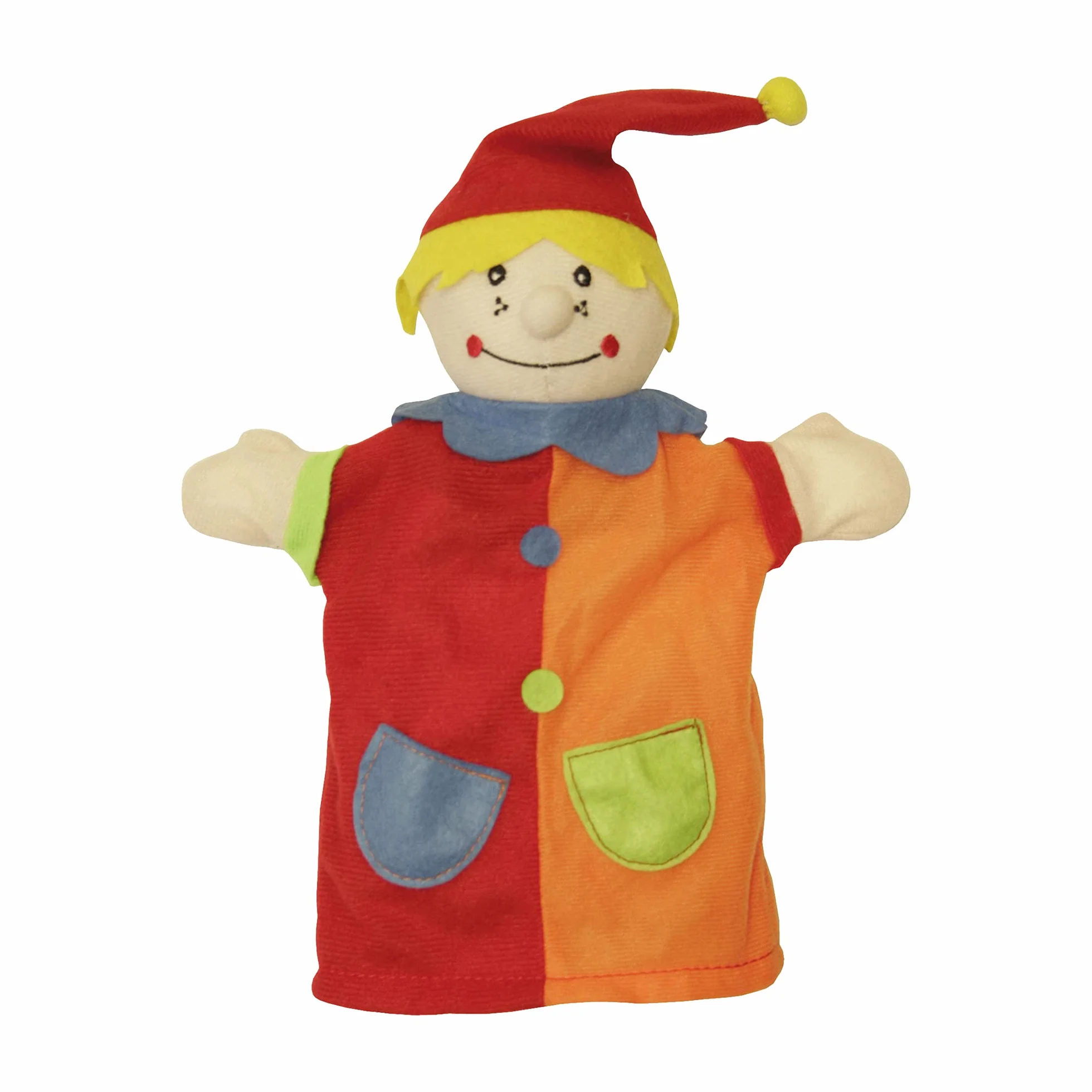 roba Set di 6 Personaggi Marionette da Mano in Tessuto di Peluche e Feltro - Burattini per Teatrini per Bambini - Ideale come Regalo di Compleanno e Natale - Multicolore