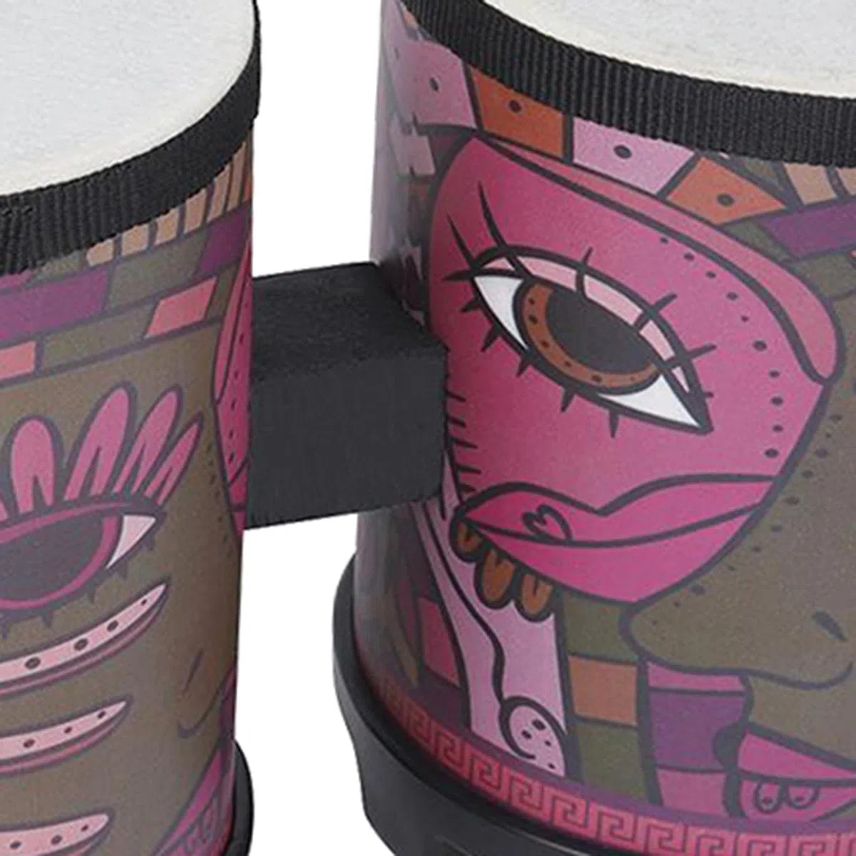 LOVIVER Batteria Batteria Congas da 4” E 5” per Bambini Adulti Principianti