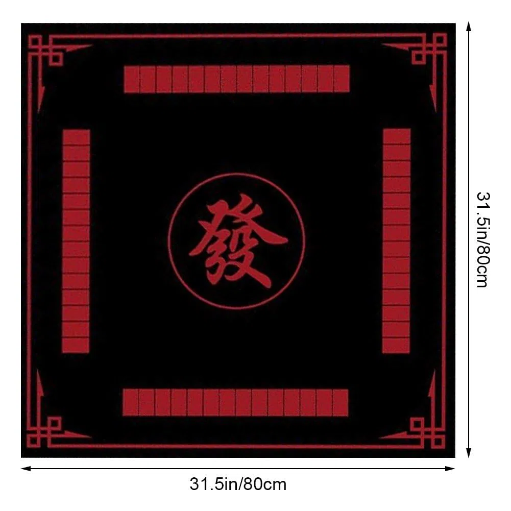 Dianzan Tappetino Mahjong Antiscivolo Pieghevole con Riduzione del Rumore per Giochi da Tavolo