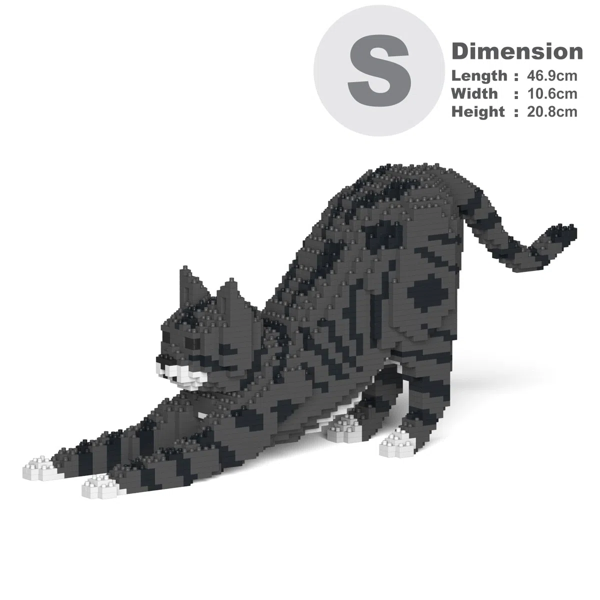 JECKA Animal Building Blocks for Kidults Cat 05S-M02