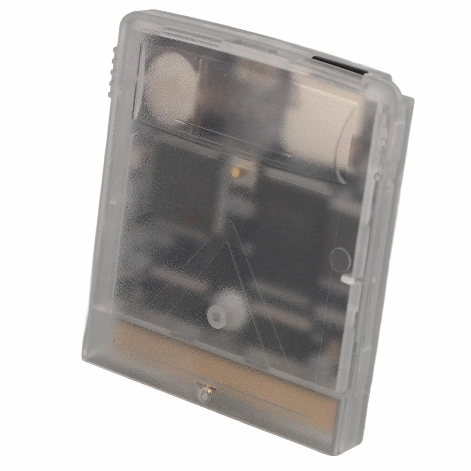 JTLB Cartuccia di gioco professionale 1000 in 1, supporta Gameboy Color, Gestione file drag-and-drop, cassetta video per gameboy, tasti A-B personalizzabili (bianco trasparente)