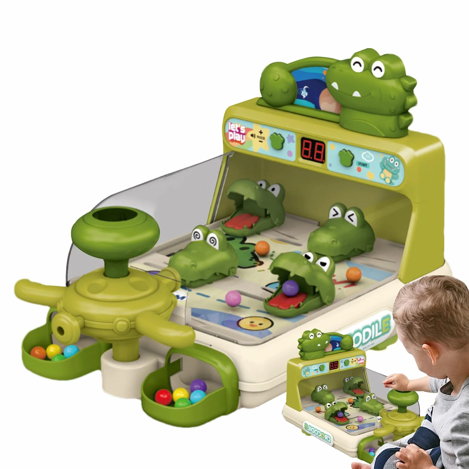 Mini flipper per bambini – Giochi creativi da tavolo per bambini – Giochi da tavolo classici versatili – Giochi da tavolo elettronici per ragazze