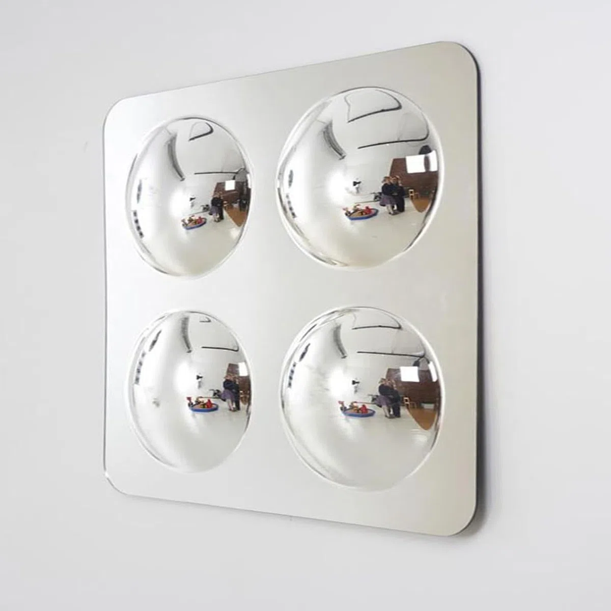 TickiT 72406 Large 4-Domed Acrylic Mirror Panel, one size