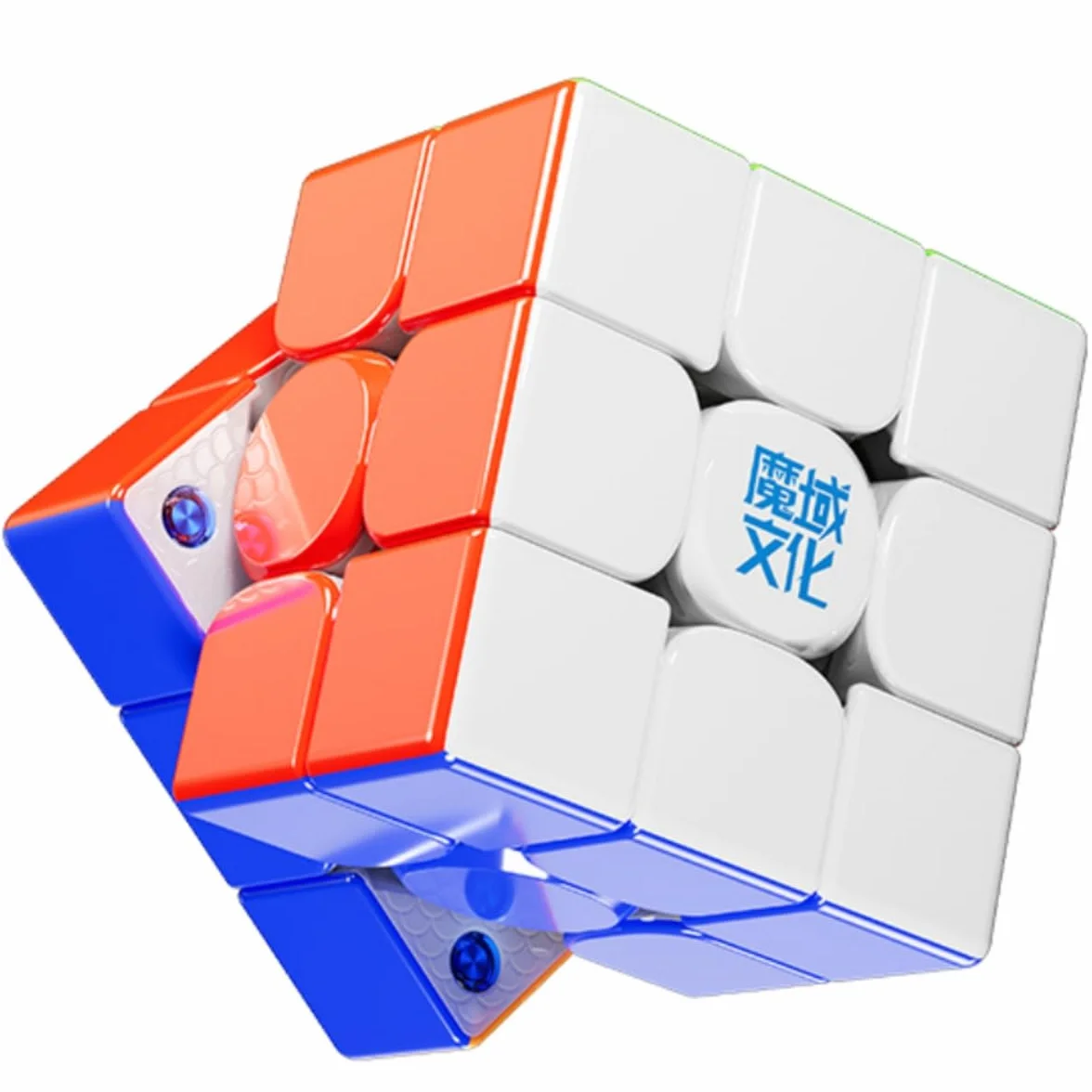 Bukefuno MoYu WeiLong WRM V11 Magnetico UV Versione 3x3 Cubo di Velocità Magnetico - WeiLong V11 Panno Magico Cubo Magico Puzzle Senza Adesivi Giocattoli