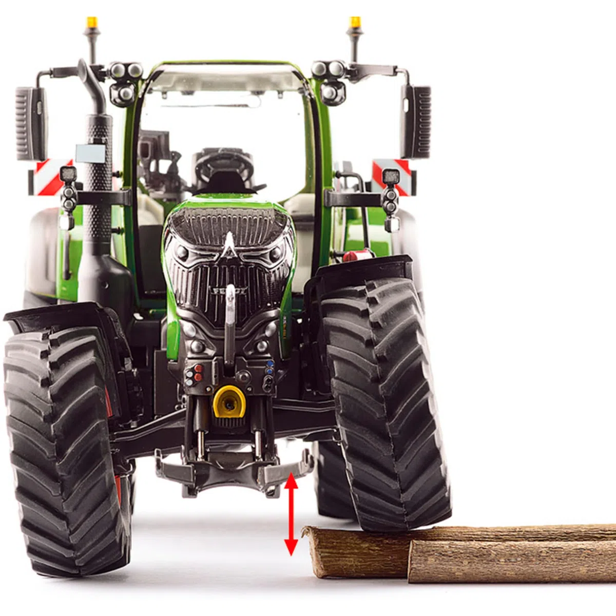 WIKING Fendt 724 Vario Cargo 6.100 1:32 Trattore con Caricatore Frontale Metallo/Plastica