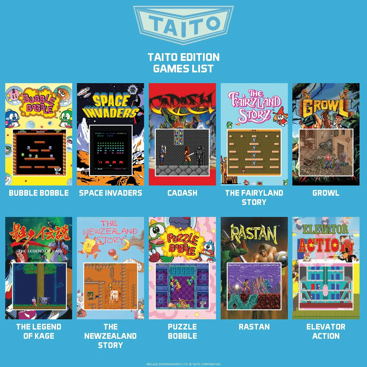 Evercade Alpha Taito Bartop Arcade