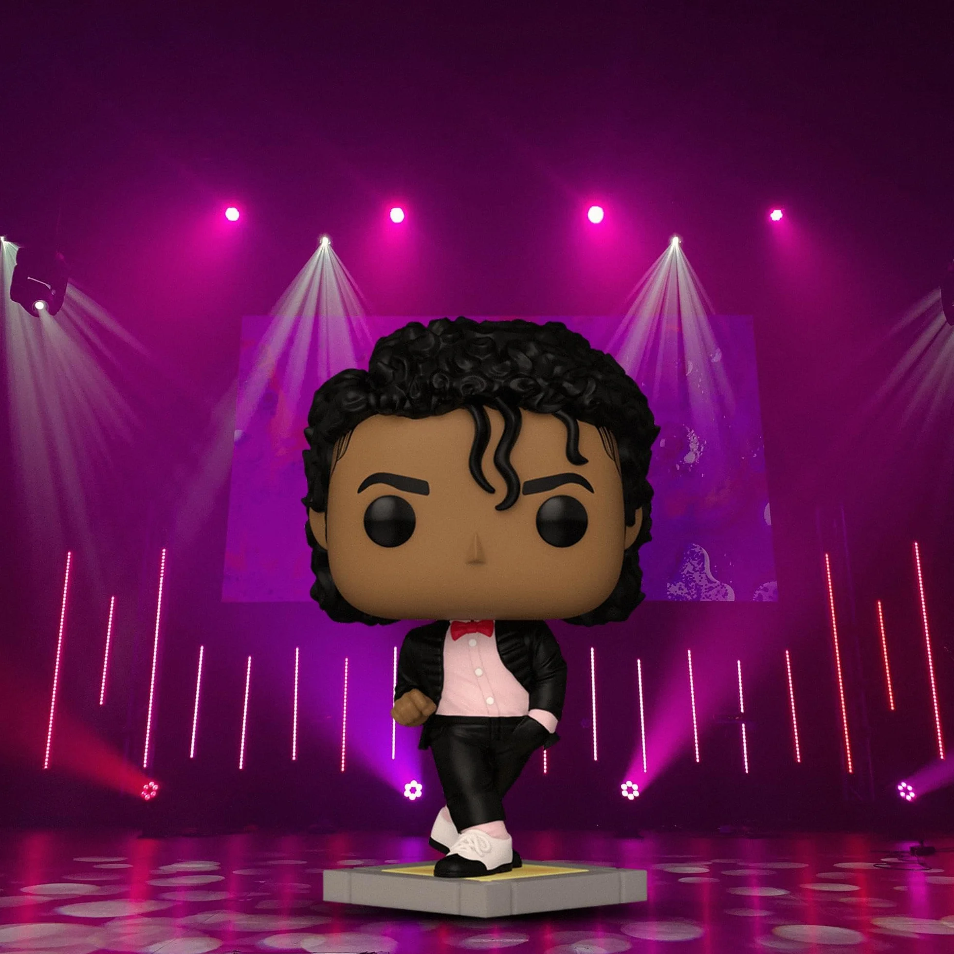 Funko POP! Rocks: Michael Jackson (Billie Jean) - Figura in vinile da collezione - Merchandise ufficiale - Giocattoli per bambini e adulti - Modello di figura da collezione e da esposizione