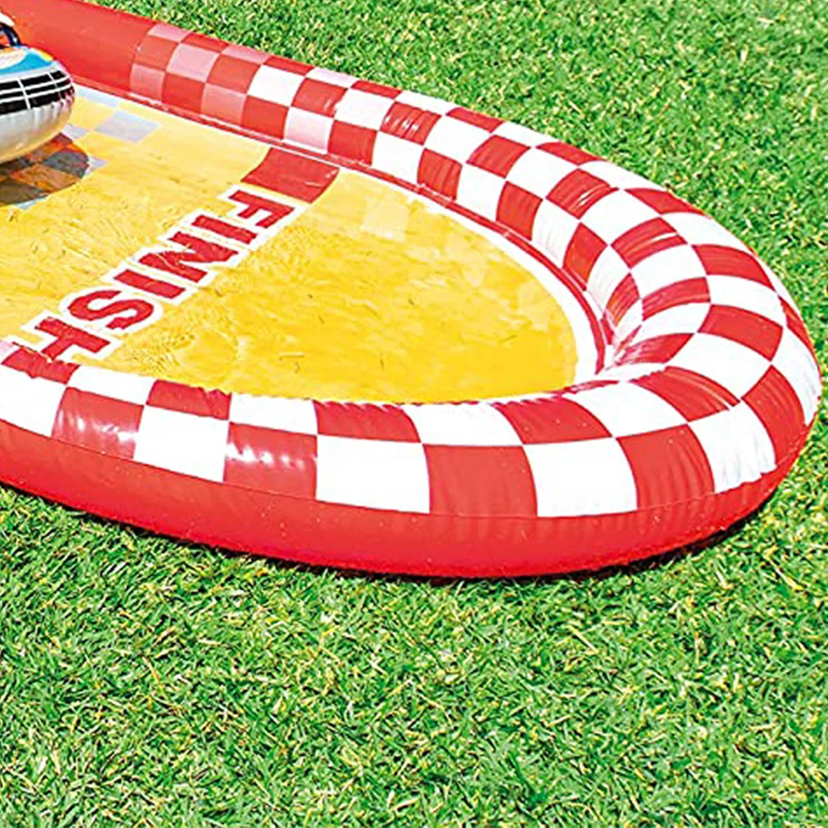 Intex 57167Ep Pista Gonfiabile Acquascivolo con 2 Piloti Auto da Surf e Spruzzatore Integrato per Bambini 6+