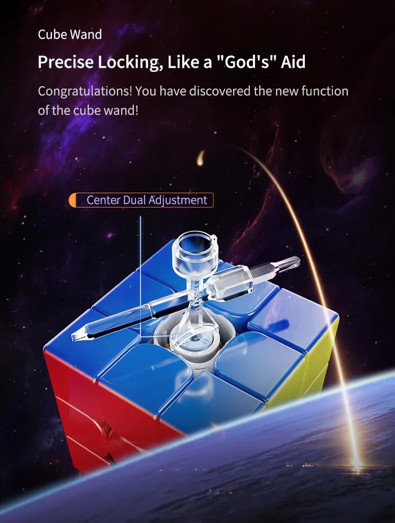 WeiLong WRM V10 UV 3x3 - Cubo magnetico 3x3, puzzle senza adesivi, competizione 2024